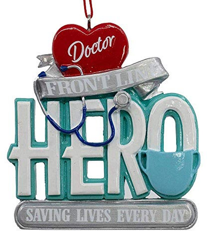 Kurt Adler Front Line Hero Saving Lives Every Day Ornament Doctor