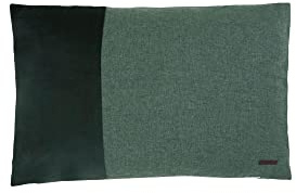 ESPRIT Deko Kissen Harp • Kissenbezug 38x58 grün • Deko Wohnzimmer • ohne Füllung • 100% Polyester