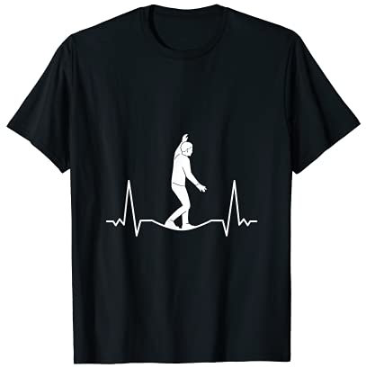 Slackline Slackliner Slacklining Slacken Sport Seil laufen T-Shirt
