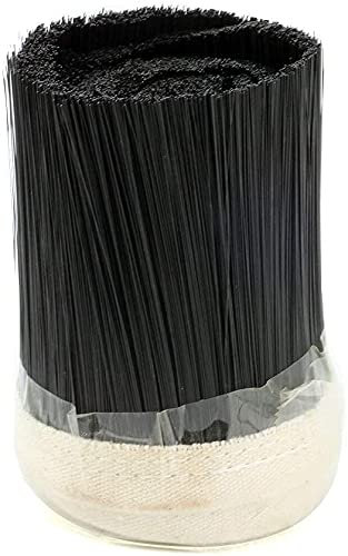 BTMIEY Staubschutz für Staubsauger, Graviermaschine, 70 mm/100 mm, Bürste, Staubsauger, Graviermaschine, Staubschutz für CNC-Fräsmaschine für Spindelmotor-Fräsmaschine (schwarz, 1 m x 100 mm)