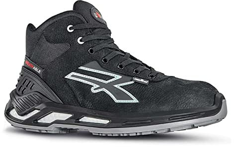 U-Power - Chaussures de sécurité hautes légères et confortables Arden - Usage général - S3 SRC CI ESD 46 Gris Foncé
