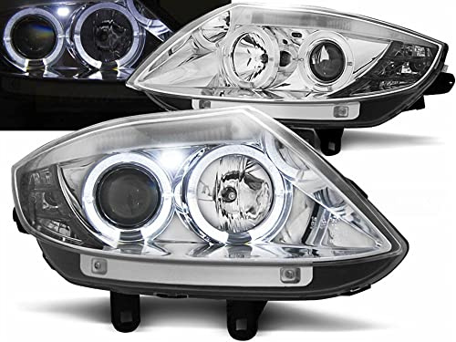 Angel Eyes Scheinwerfer Set Chrom für BMW Z4 E85 E86 2002–2008