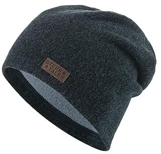 Sterntaler Jungen Slouch-beanie Melange Mütze, marine, 53