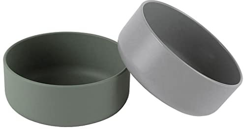 Dantoy - Tiny Biobased Bowl Set - Mocca & Dark (6211)