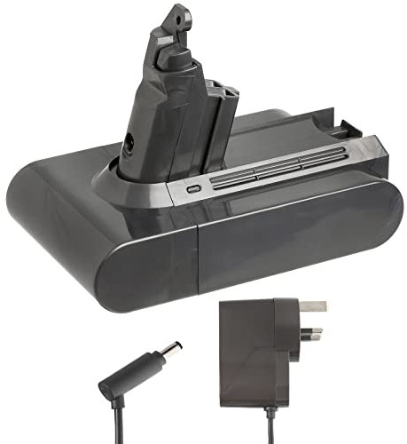 Masterpart 21.6V Li-ion Battery & Mains Charger Compatible With Dyson V6 Handheld Vacuums SV04 - SV09