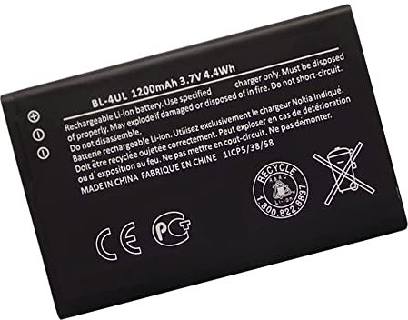 Backupower Ersatz BL-4UL BL-4WL Akku Batterie Kompatibel mit Nokia Asha Lumia 225 Dual SIM 3310 230 Accu Neu BL4UL