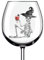 12x Happy Halloween Skeleton Tumbler Wine Glass Bottle Vinyl Sticker Decals m273