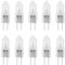 ANTIOCH 10 x G4 Halogen-Leuchtmittel, 12 V, 10 W, 10 W