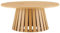 Happy Garden Table Basse LIV en aggloméré et mélaminé, Ronde, Style scandinave, Plateau avec Un diamètre de 80cm - Design élégant, Parfaite pour Votre intérieur