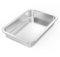Onlyfire Bandeja de Horno Acero Inoxidable, Fuente Rustidera Horno, Fuente Horno Rectangular para Asar para Pollo/Pavo/Aves de Corral/Verduras, Bandejas para Horno, 31,5x21,5x4,8cm