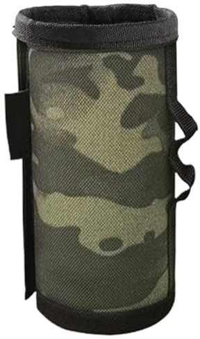 Propankanister Aufbewahrungsbeutel 3x6-Zoll Camping Kanister Gastankspeicher mit Seitengurt- und Taschen Thermalgasspanzerhülle Anti-Fall-Brennstoffzylinder-Lagerbeutel für Camping-Kochvorräte BBQ