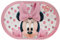 ALMACENESADAN, 5121, Mantel Individual Reutilizable; Dimensiones 43x29 cm; Producto de plástico, Flexible; de la Licencia (Minnie Baby Oval)