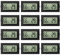 LYCXAMES Hygrometer Innen, 12pcs Thermometer Hygrometer Mini, 2 in 1Mini Hygrometer, LCD Digital Thermometer Luftfeuchtigkeitsmesser für Gewächshaus Keller Schwarz