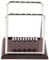 Large Newton's Cradle Balance Balls 5 Physical Toy for Home Office Desk Decoration and Educational Tool 17.5x17x18cm Stainless Steel with Mirror Finish (Large square billiard ball)