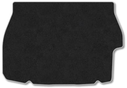 Fits Toyota C-HR (2023+) [Plug-in Hybrid] Carpet Boot Mat | Grey Edge Trim Tailored Fit Boot Liner Full Coverage Protection Accessories Easy Clean Anti Slip Made in the UK