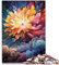 1000-teiliges Puzzle für Erwachsene Weltraumblume buntes Quizspiel 26 x 38 cm tolles Geschenk für die ganze Familie für Teenager ab 14 Jahren
