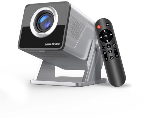 X7 Projector Supports 8K and 1080P HD Resolutions, 1000 ANSI Lumens Brightness, 5W Speaker, Runs on Android 14, Supports WiFi 6 and Bluetooth 5.4, Suitable for Outdoor Use