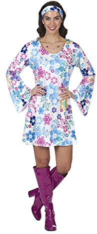 Andrea Moden Damen Flower Band Kleid für besondere Anlässe, Mehrfarbig, 34