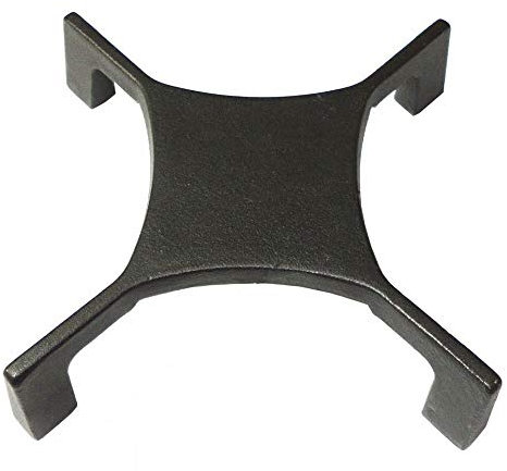Franza Griglia in ghisa per Ariston Hotpoint 1 fuoco Grande Rapido 234 x 234 C00095136 G0222