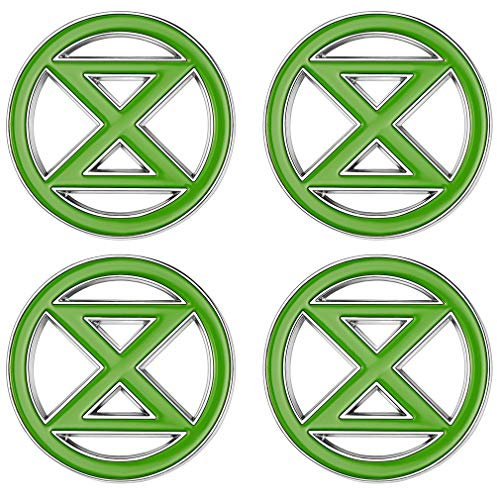 FaithHeart Extinction Rebellion Button 4 stück XR Button Abzeichen