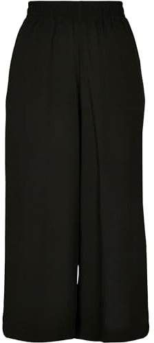 Urban Classics Damen Dames Culotte Freizeithose, Schwarz, M EU