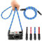 wieehtes Rope Camera Strap: 105 cm Nylon Climbing Rope Camera Neck Shoulder Strap for Mirrorless/Small Cameras (Blue)