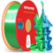 RepRapper Silk Dual Colour PLA Filament 1.75 mm 3D Printer Filament PLA Shiny Filament 1 kg Multiple Colour PLA Filament Dimensional Accuracy +/- 0.03 mm, 1 kg Spool (2.2 lbs) Blau & Grün