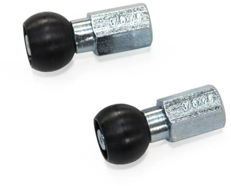 Burley COHO® Nutted Axle Bike Trailer Axle Adapter, 3/8 x 26