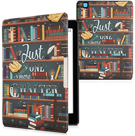 kwmobile Étui Compatible avec Kobo Aura One Coque - Étui à Rabat magnétique Tablette eReader Similicuir - Multicolore