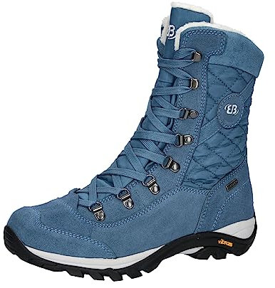 Brütting Damen Fenella Schneestiefel, Blau, 38 EU
