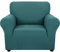 Ystyle Housse Canapé 1 Place avec Accoudoirs, Housse Canape Extensible, Protege Canape Universelle, Housses pour Meubles Protection pour Chiens et Chats, Moderne Housse Fauteuil, Vert