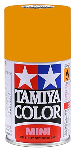 TAMIYA - Ts-98 Pure Orange Spray Paint 100 ml | tamiya|85098| Model Tank Promo