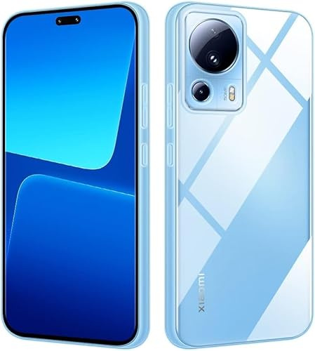 Captor Xiaomi: 13 Lite Hülle Durchsichtig TPU-Silikon - Handyhülle Xiaomi: 13 Lite Case ultradünn, Anti-vergilbend Schutzhülle