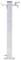 Tidyard Colonne à Eau de Jardin avec Robinet Colonne d’Eau en Acier Inoxydable 40 cm carré