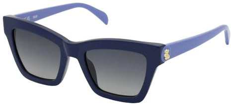 TOUS Damen Stoc17 Sonnenbrille, Glänzend, komplett blau, 50