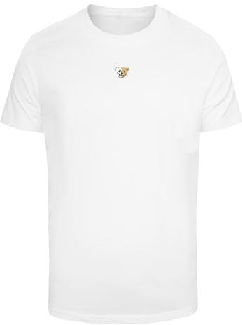 Mister Tee Herren Skull Bear Tee White, XS