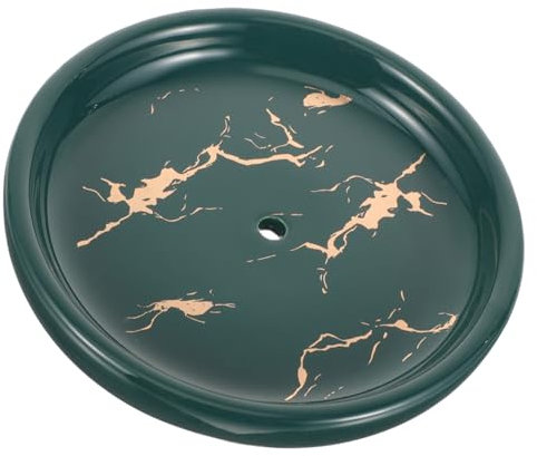 Zerodeko Portasapone in Ceramica Design Drenante Portasaponetta Per Saponetta Vassoio Portasapone Elegante Per Doccia e Bagno Scolapiatti e Organizzatore Multifunzionale