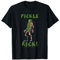 Rick & Morty T-Shirt Pickle Rick Schwarz Unisex Erwachsene Klein EU 38 Kurzarm Klassisch