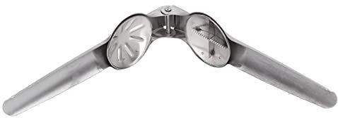 Schiaccianoci, multifunzione in acciaio inox, ad alta durezza, design seghettato, sicuro, a leva per risparmiare fatica