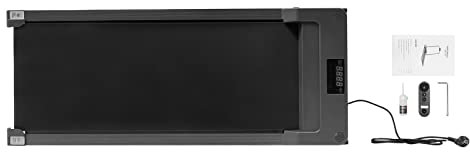 Motorisiertes Laufband, Intelligent Wanderpad mit Fernbedienung und LED-Display, Einstellbare Geschwindigkeiten Kompaktes Tragbares Laufband, für Zuhause Büro Fitnessstudio, ohne Installation (Grau)