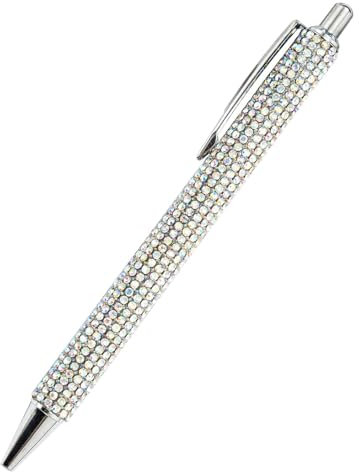 Generisch Glitzer-Kugelschreiber,Strass-Kugelschreiber | Kugelschreiber mit Strasssteinen „Bedazzled“ | Einziehbarer Bling-Kugelschreiber, süß für Frauen, zum Schreiben, Zeichnen, Journaling