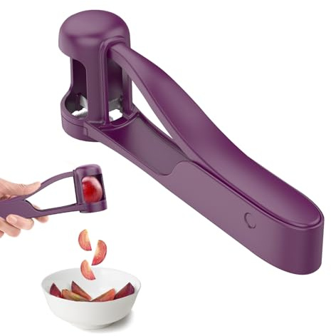 WhiteRhino Druvskivare fruktskärare för småbarn baby, vindruvor skärare, druvor körsbärstomater jordgubbsskärare fjärdedelsskärare verktyg för grönsaker fruktsallad tårtdekoration