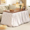 ZIHESY Kotatsu Beheizter Tisch Kotatsu-Tisch Warmer Tisch mit Heizung, Faltbares Design Spart Platz, Quadratischer Futon-Tisch Warmes Geschenk für Die Familie