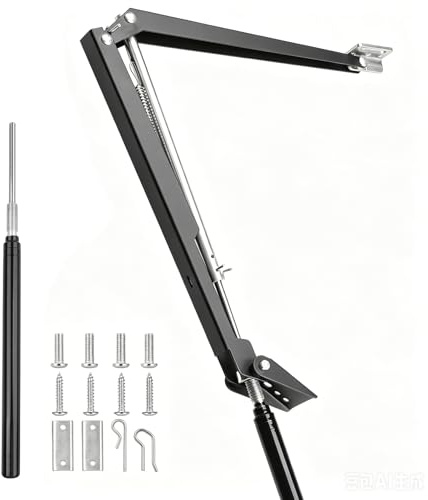 Qdreclod Automatischer Fensteröffner für Gewächshaus, 15 kg Hubkraft, Temperaturgesteuerter Fensterheber, 45 cm Hubhöhe, ohne Strom, Robust & Wetterfest, Automatische Fensterheber Gewächshaus (1pcs)