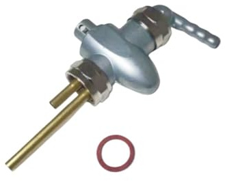Válvula de combustible, grifo gasolina e interruptor Compatible con BMW R25-3/R26/R27/R50-5/R75-5/R60-5/R60-6 Grifo de tanque de combustible