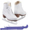 Jackson Ultima Excel Damen Schlittschuhe JS1290 Weite:Medium - C/Größe:Adult 7 Bundle mit Skate Guards