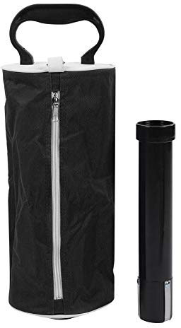 Bolso de la Pelota de Golf, Bolsa de Golf, recogedor de la Pelota, Bolsa de recolección portátil, Dispositivo de Recogida, luz, Impermeable, Bolsa de Ocio de Moda(Negro) Deportes De Ocio Golf