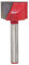 KATUR Surface Planing Bottom Cleaning Router Bit, 6mm Shank Double Flute Carbide Tipped Cleaning Bottom Router Bit, Milling Cutter for Woodworking Carving (6mm Shank 18mm Width)