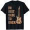 Rock N Roll E-Gitarre Spruch Rocker Frauen Männer Kinder T-Shirt