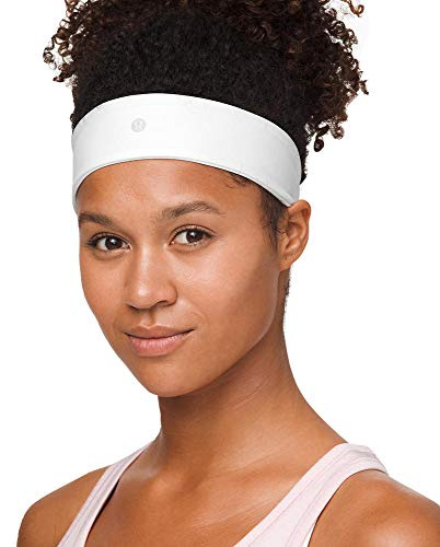 Lululemon Fly Away Tamer Stirnband (weiß)